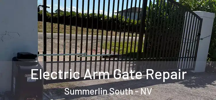Electric Arm Gate Repair Summerlin South - NV