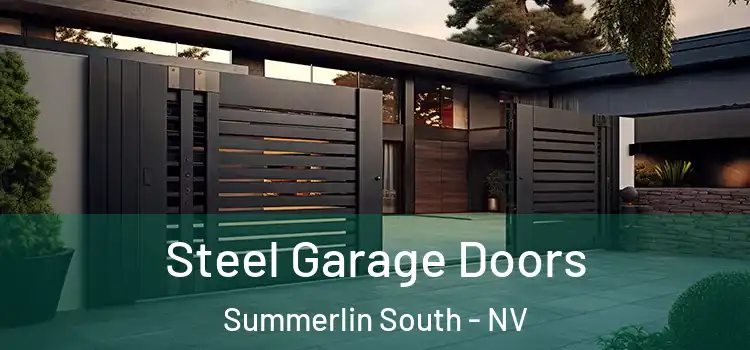 Steel Garage Doors Summerlin South - NV
